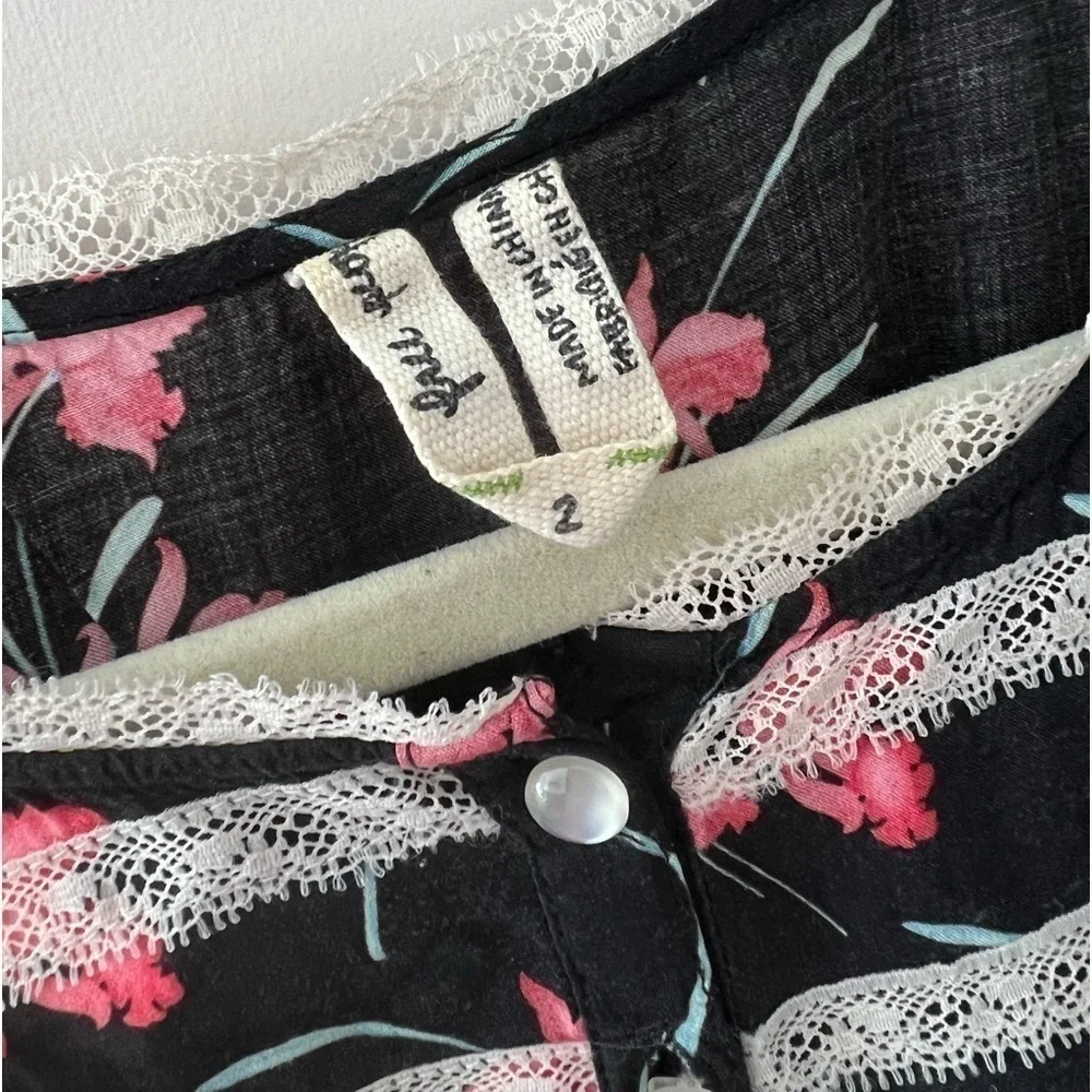 Free People Florals Dress
